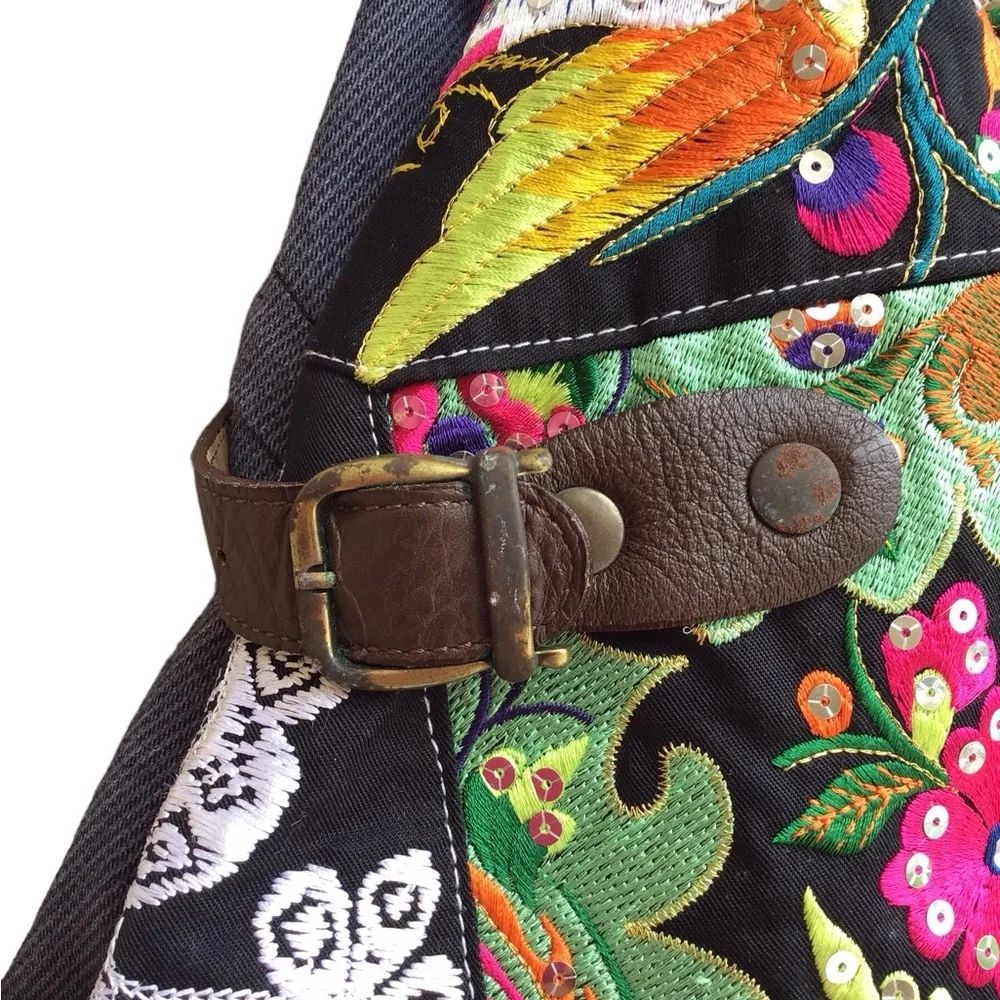 Wabags Boho Embroidered Large Tote - Picture 7 of 16